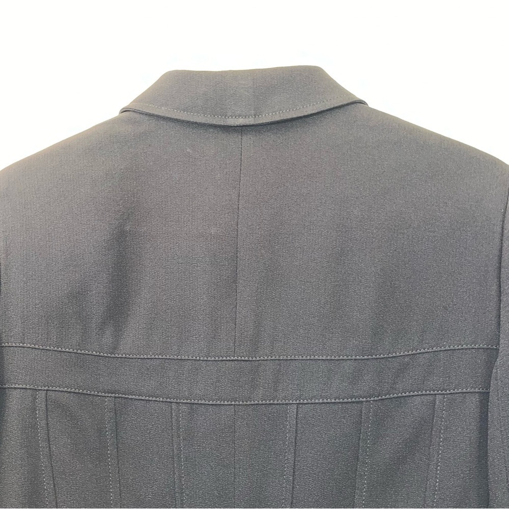 Dolce & Gabbana Black Bustier Blazer Jacket Y2K Single Breasted US 6 NWT ⚪️ - Picture 8 of 16